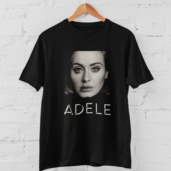 Adele Tshirt Adele Graphic Tee Unisex Design Adele Fan Music Tshirt Summer - Picture 1 of 4